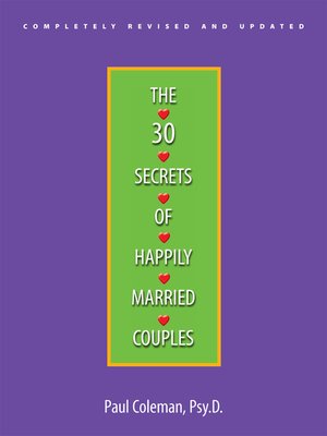 cover image of The 30 Secrets Of Happily Married Couples